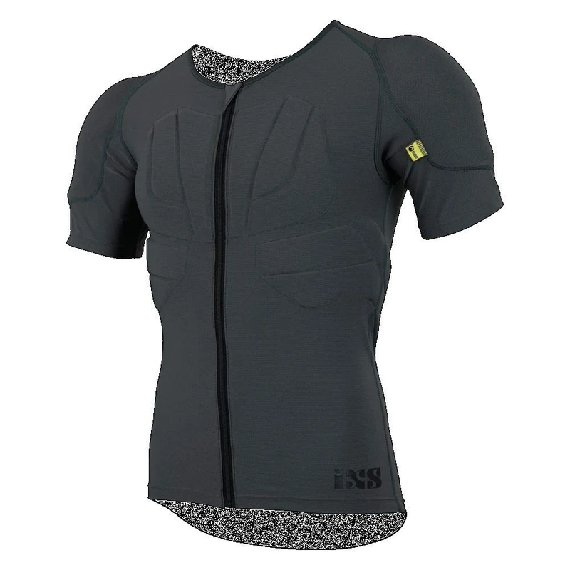 IXS Unisex Carve Jersey Upper Body Protective Jacket Gray - Image 1