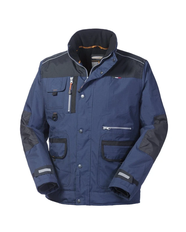 Rossini Trading HH625ZXHL Collins Jacket, Blue/Black, L