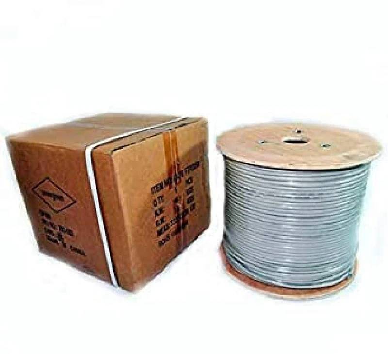 powergreen CAB-06305-HQBU Cat6 Type PVC 23 Awg Rigid 305M Pass Test Fluke Cable