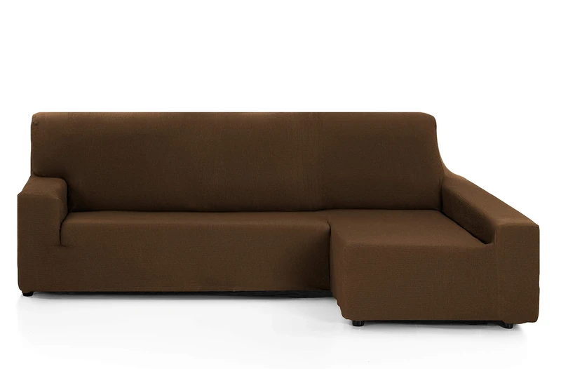 Martina Home Stretch Sofa Cover Right Arm, Fabric, Brown, Brazo derecho Largo (Visto de frente)