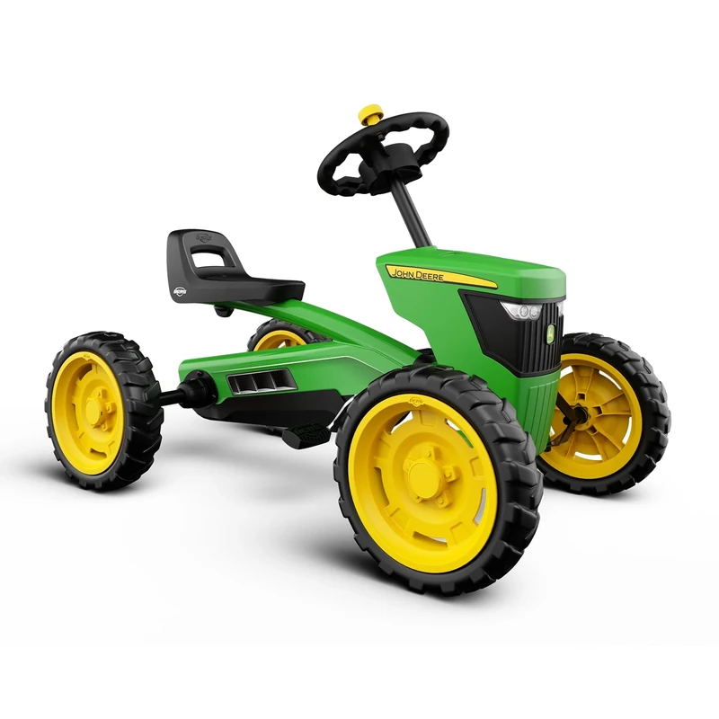 Berg 8715839057744 Gokart Buzzy John Deere Children's Pedal Car, Safety and Stability, Children's Toy Suitable for Children Aged 2-5 Years