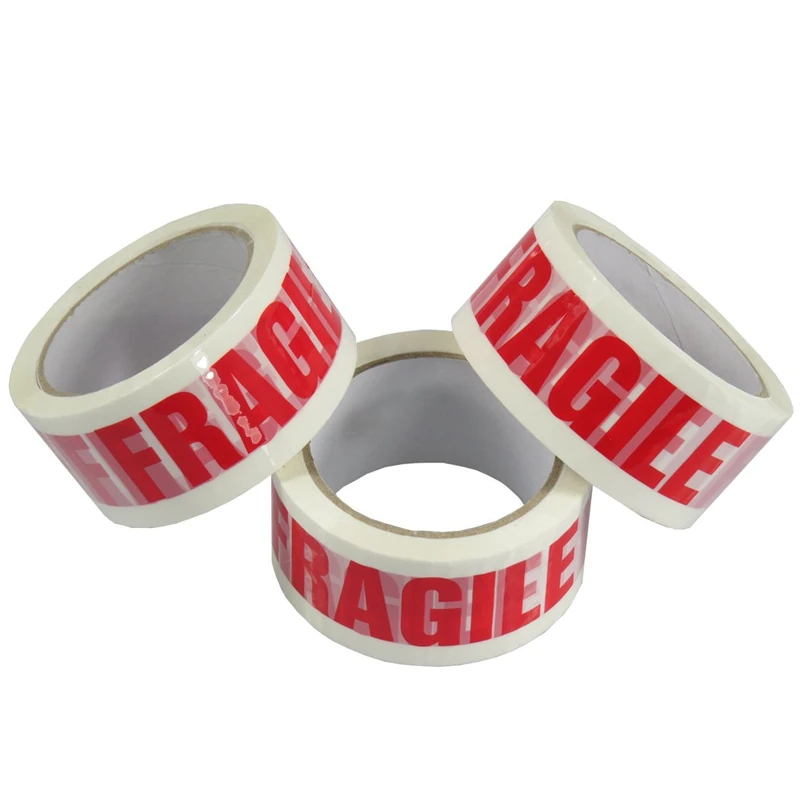 Triplast 48 mm x 66 m Fragile Printed Low Noise Parcel Packing Tape (Pack of 36)