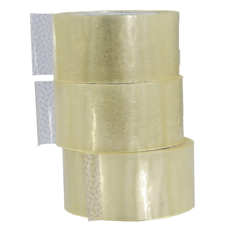 Triplast 48 mm x 66 m Value Packing Parcel Tape - Clear (36 Rolls)