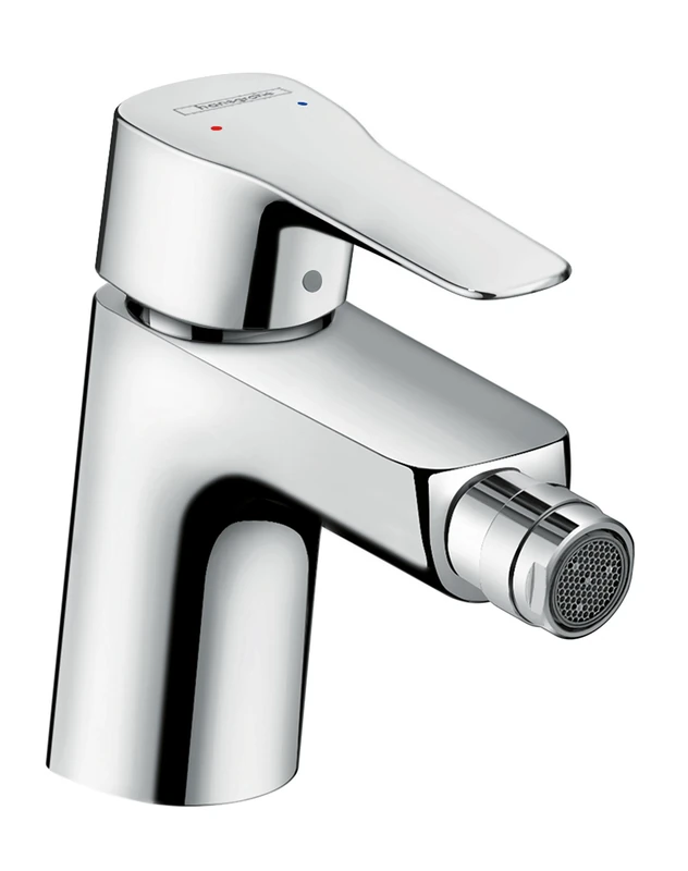Hansgrohe 71235000 mysport Bidet Mixer Tap with Drainage Fitting Chrome Pull