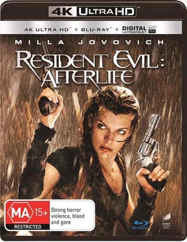 Resident Evil: Afterlife (4K UHD/Blu-ray/UV) [Region A & B & C]
