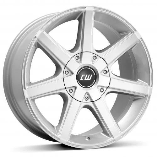 Borbet CWE 8.5 x 19 ET 22 Bolt Circle 6 x 139.7 Hub Centering 100.1 CWE 85922139.76100.1KS, Crystal Silver