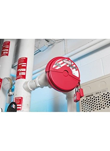 Caledonia Signs 53339 Gate Valve Cover fits Handles, 15.2 cm to 25.4 cm Diameter