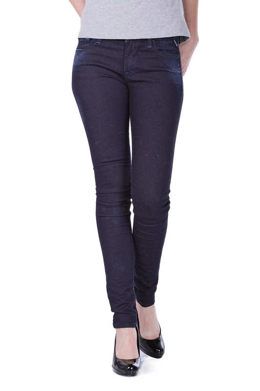 Hyperfree Replay Women's Luz Jeans, Blue (Blue Denim 007), W25/L30 (Manufacturer Size: 25)