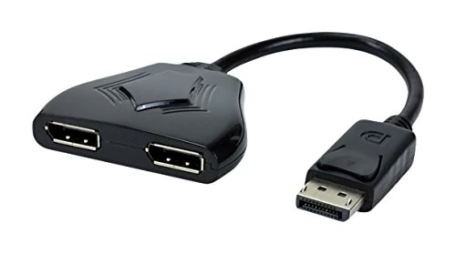 MCL MP-DP/2C 1 Input Male to 2 Output Female Displayport Splitter