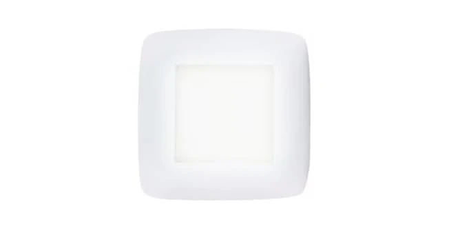Daisalux Lyrra R/A led.Ambar Diffuser Opal 24 niquel