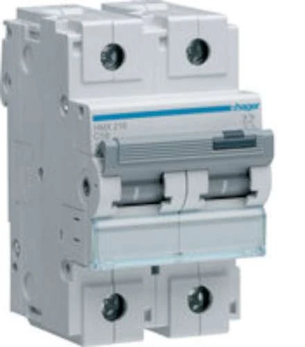 Hager HM Series – Automatic magnetotérmico Series – HM curva-c 50 KA 2 Poles 16 A