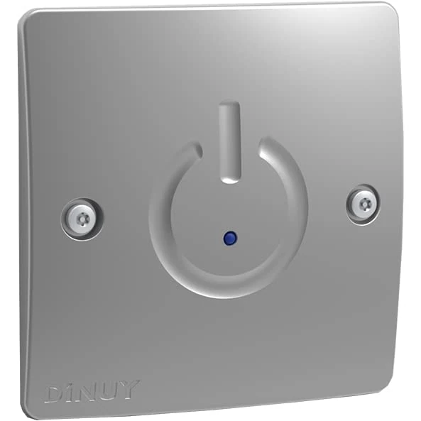 Dinuy Pulsatemp Pulsatemp Push Button Touch 2 Thread Silver