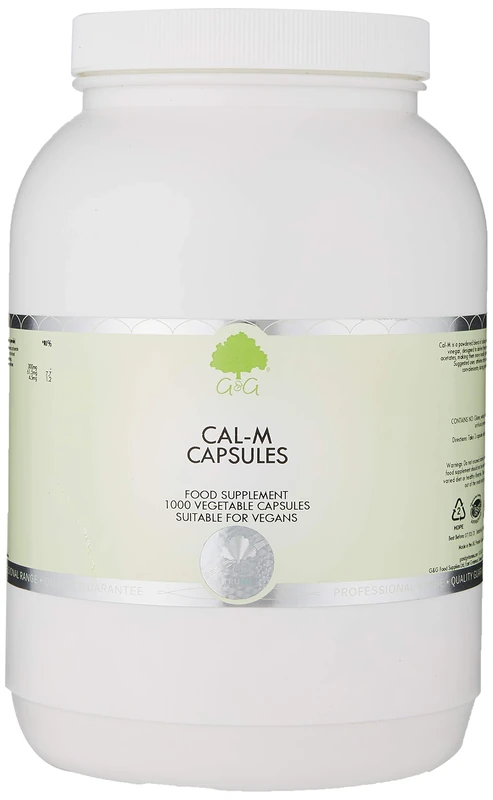 G&G Vitamins Cal-M 250mg 1000 Capsules