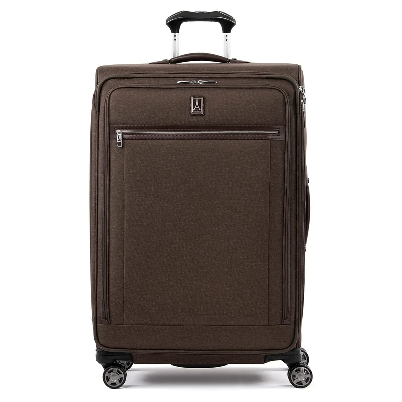 Travelpro Platinum Elite Softside Expandable Spinner Wheel Luggage, Rich Espresso, Checked-Large 29-Inch, Platinum Elite Softside Expandable Spinner Wheel Luggage