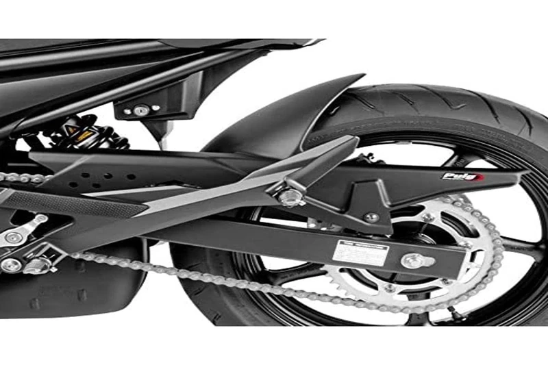 Rear cover, Puig Yamaha, XJ6, diversion, F 09-16, black matt