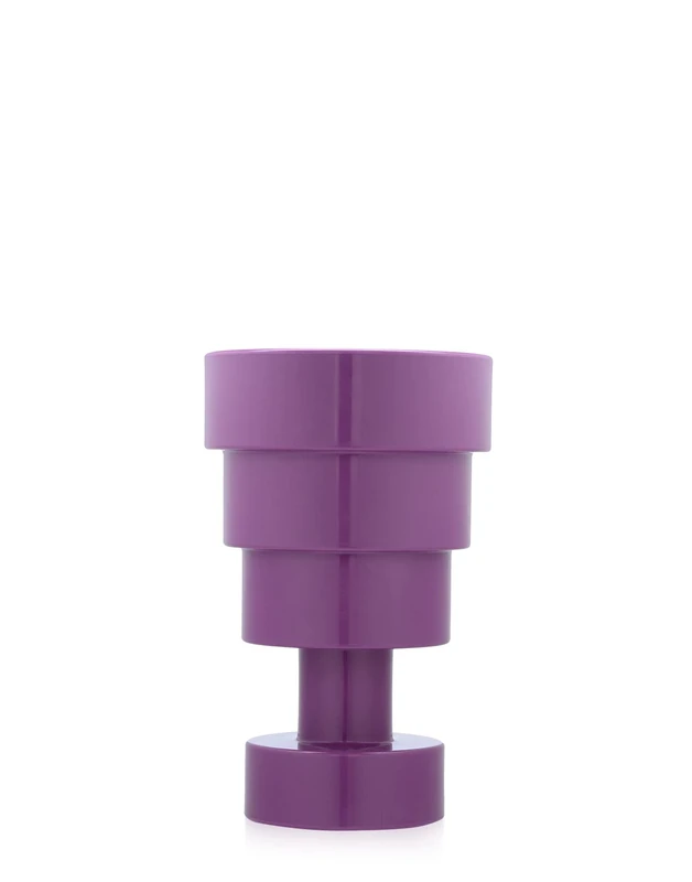 Kartell Sottsass Vaso, Plastic, Pink, 30 x 30 x 48 cm