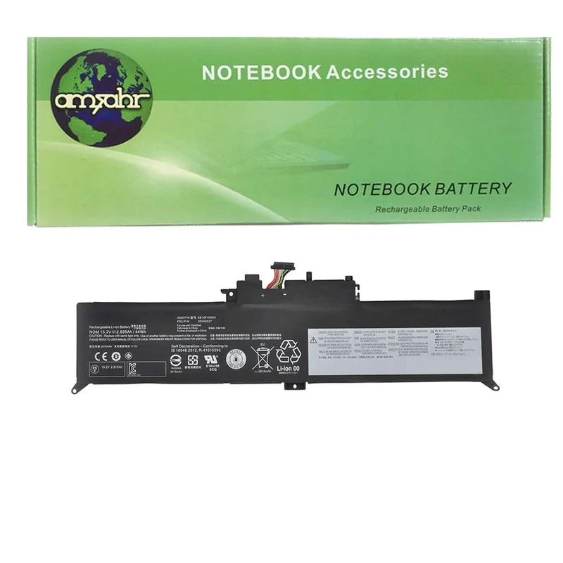 amsahr 15.2 V 44 Wh Replacement Battery for LENOVO SB10F46465/ThinkPad Yoga 260/Yoga 260 20FD-000SAU/Yoga 260 20FD-0014AU