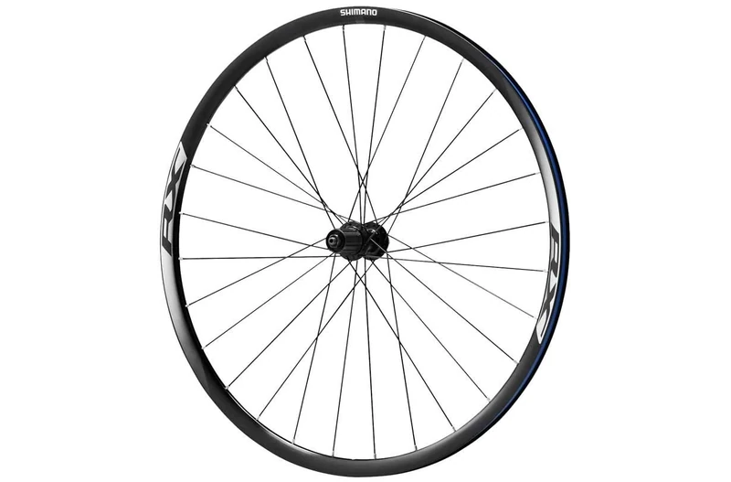 Shimano WH-RX010 disc road wheel, clincher 24 mm, 11-speed, black, rear