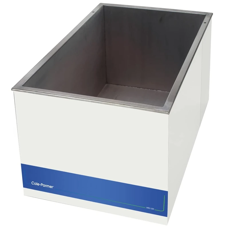 Cole-Parmer WBU-200-48 Unheated Water Bath, Stainless Steel, 48L