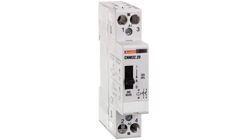 Lovato - Bipolar Manual Modular contactor 32a 24v ac/dc