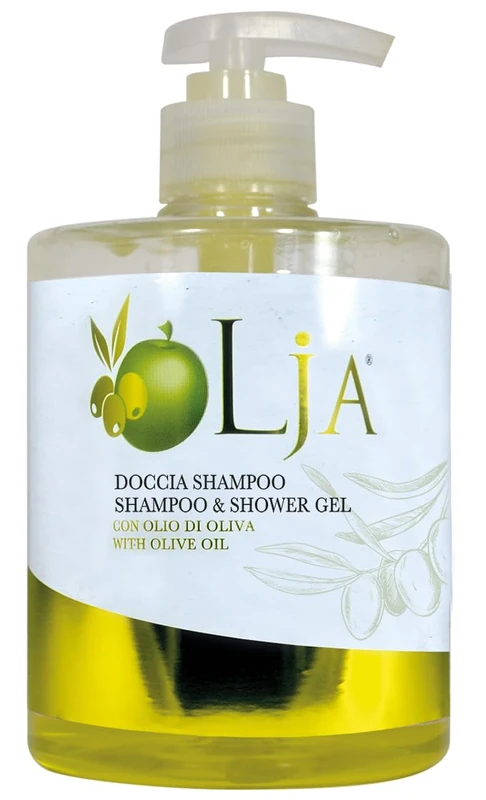 Olja OLJDS500F Shower/Shampoo bottle, 500 mL (Pack of 12)