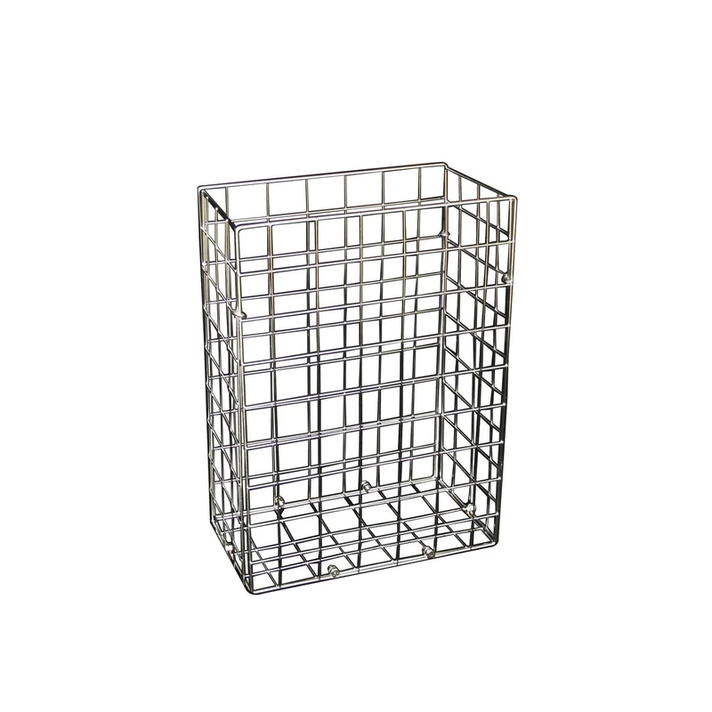Proox One Pure PU 265 Waste Basket, Stainless Steel, B350XH45 0XT200 MM Wall Mounted or Floor Standing - Image 1