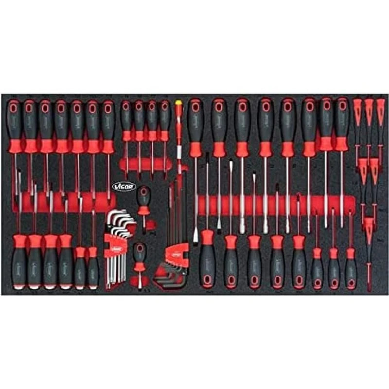 Vigor Vigor_V5170 Screwdriver Set (60-Piece)