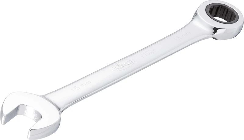 Vigor V4964 Ratcheting Combination Wrenches, Long Style 34 cm