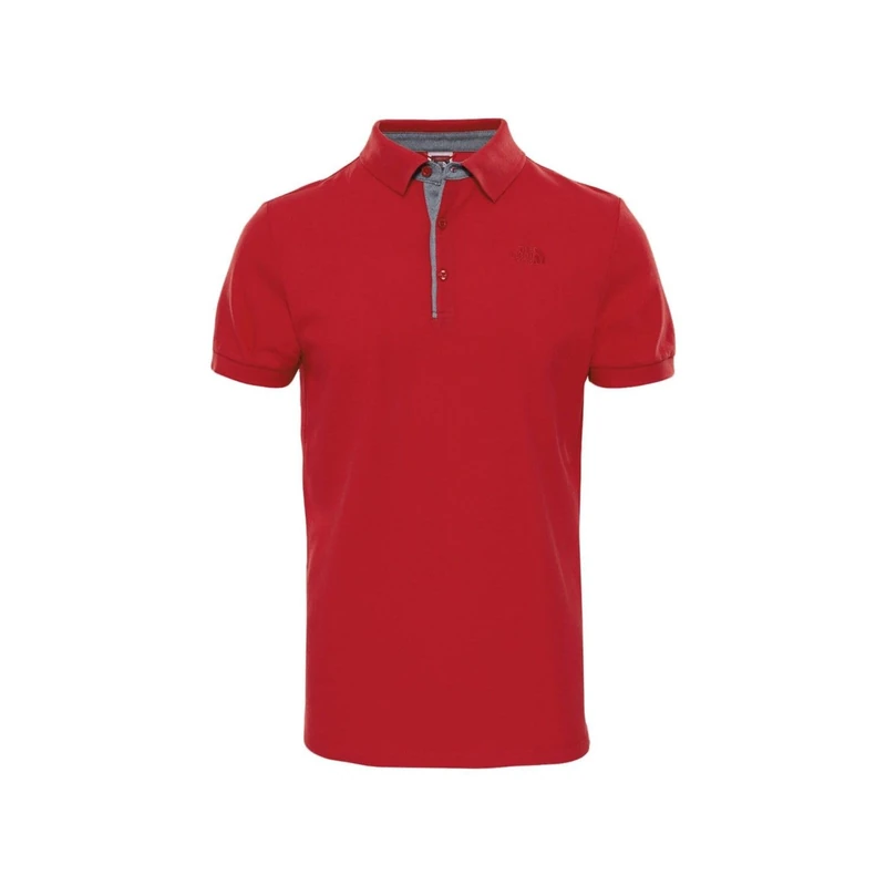 The North Face Premium Piquet Polo Men's Outdoor Polo available in TNF Red Size Small