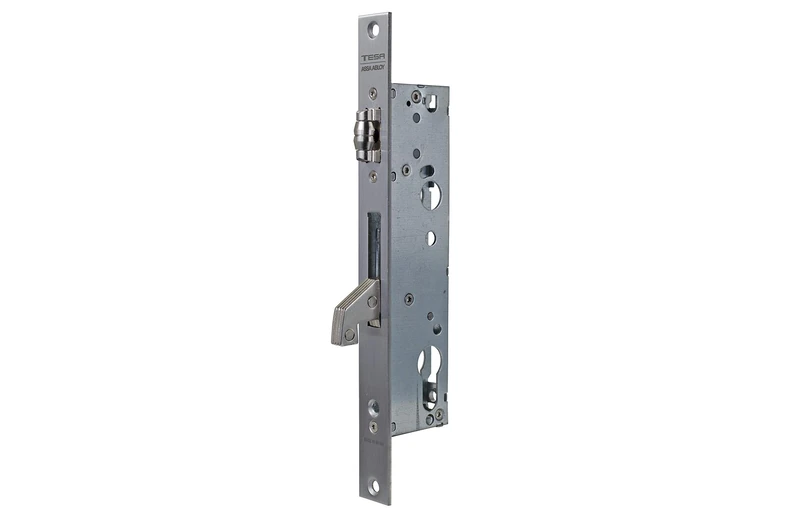Tesa Assa Abloy 2246BE353AI Monopopoint Lock Narrow Box Swing Reinforced Hook for Metal Profiles Stainless Entry 35 mm 2246BE - Image 1