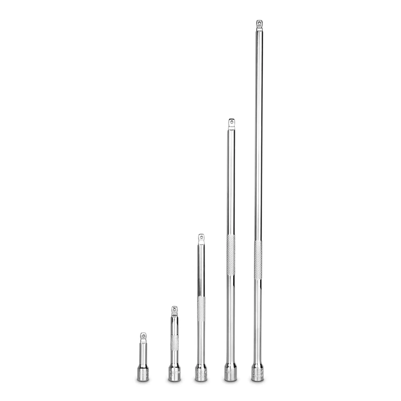 Capri Tools 1/4-Inch Drive Wobble Extension Bar Set, 5-Piece