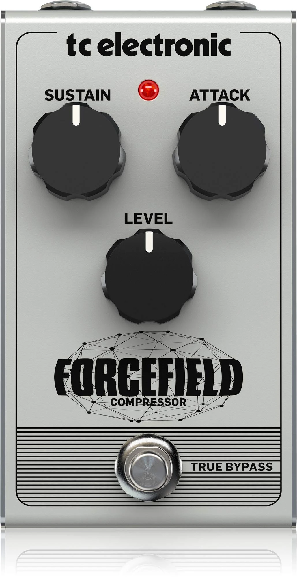 TC Electronic FORCEFIELD COMPRESSOR Classic Compressor/Limiter Pedal with Endless Sustain