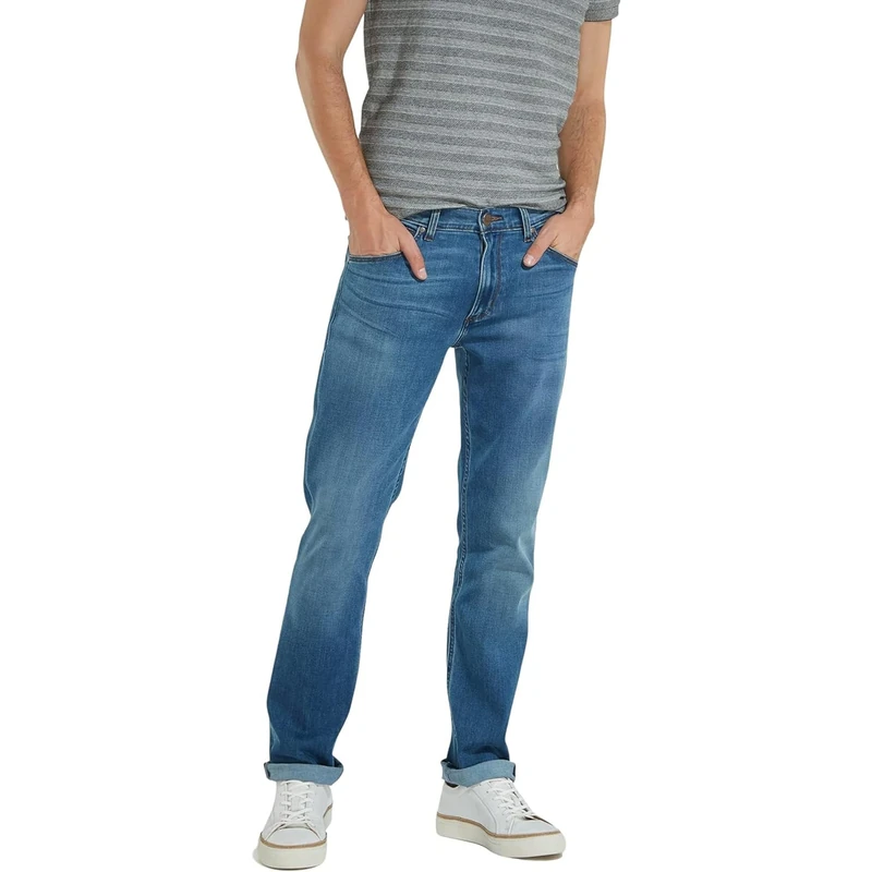 Wrangler Herren-Jeans Greensboro, Regular Fit, Straight Leg