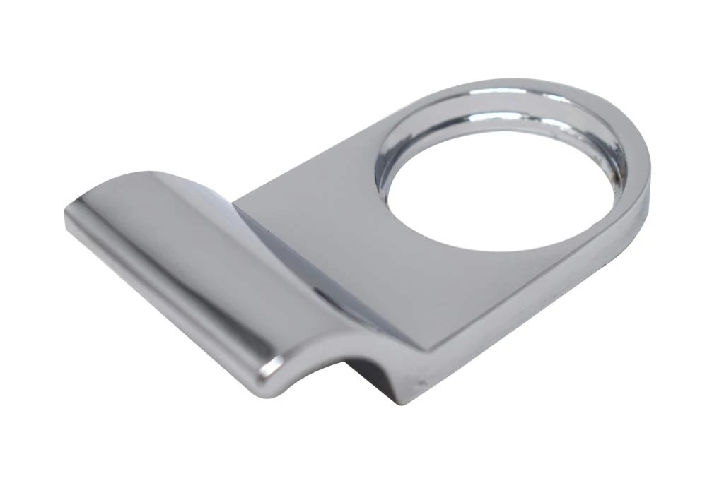 Yale YES-CYLPULL-CH Essentials Rim Cylinder Door Pull, Great for External Doors, for Easy Door Closing, Chrome Finish