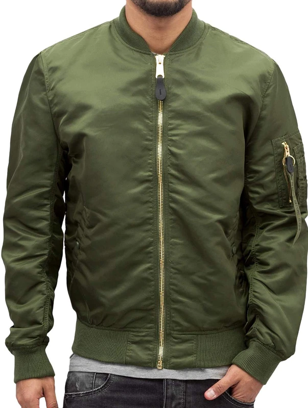Alpha Industries MA-1 VF LW Bomber Jacket for Men Dark Green