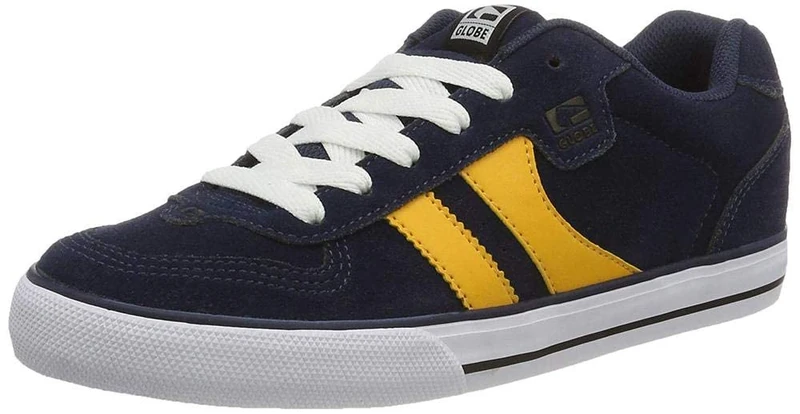 GLOBE Encore-2, Men’s Skateboarding Shoes Skateboarding Shoes, Blue (Navy/yellow 13012), 4.5 UK (37.5 EU) - Image 1