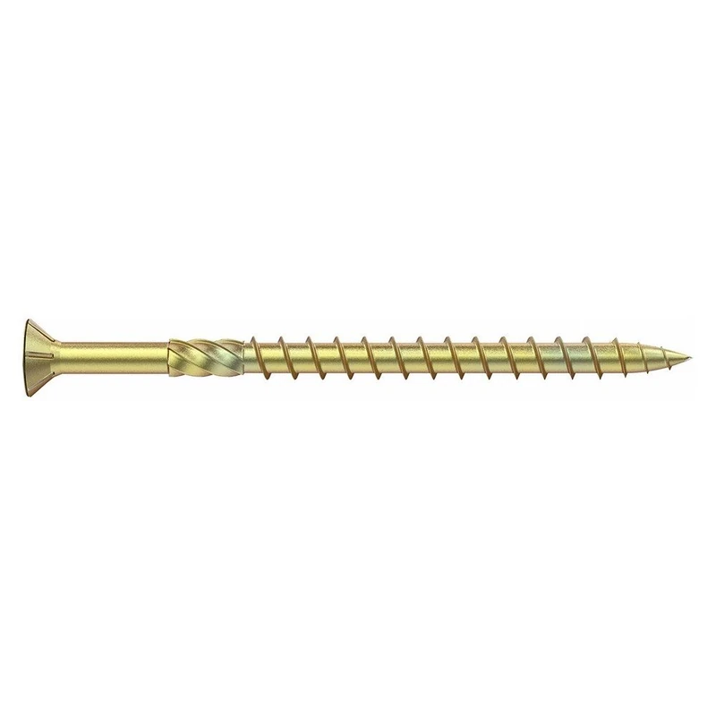 Desa 12490320 – Screw Fws Flat Head/o Double Thread TX 10x320 Bi-Chromated - Image 1