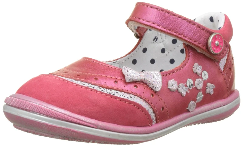 Catimini Baby Girls’Mary Jane pink Size: 5 Child UK