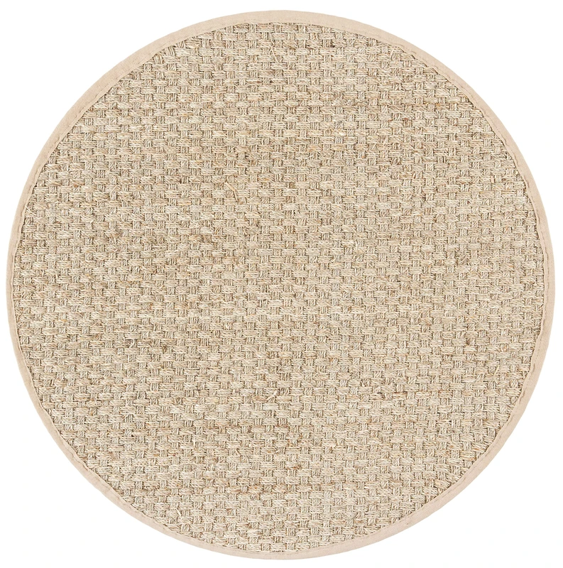 Safavieh Natural Fiber Rug for Living Room, Dining Room, Bedroom - Natural Fiber Collection, Short Pile, in Natural and Beige, 76 X 183 cm