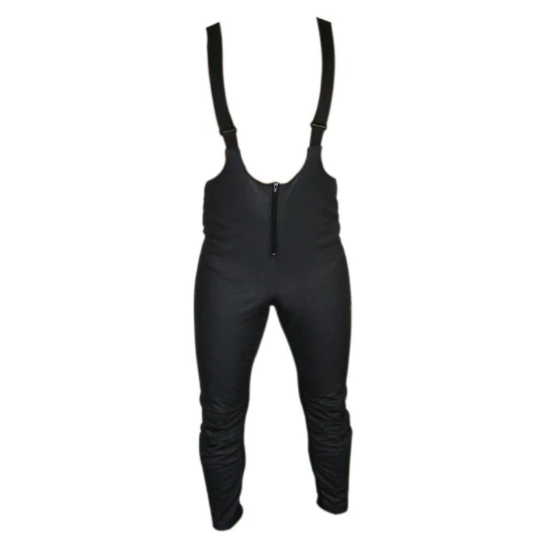 Chiba Men Softshell Bib Short Trouser, Polyamide - Black, M