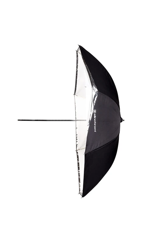 Elinchrom Shallow 2-in-1 Umbrella - 85cm/ 33in - White Reflective/Translucent (EL26358) - Image 1