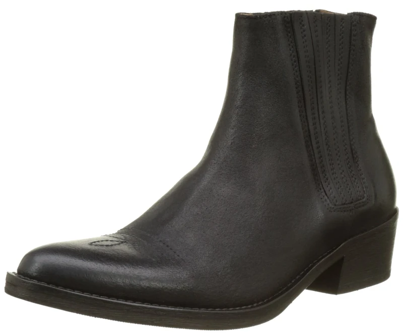 Atelier Voisin Women's Winner Desert Boots, Black (Cire Noir Noir), 5 UK - Image 1