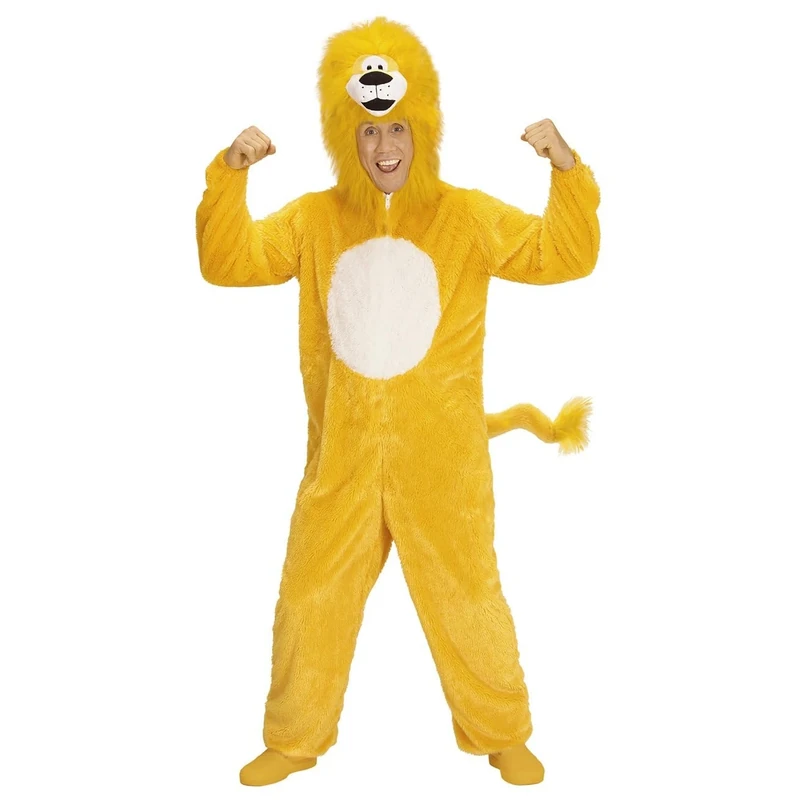 Widmann 97145 "Lion Adult Costume ? Blue, Medium