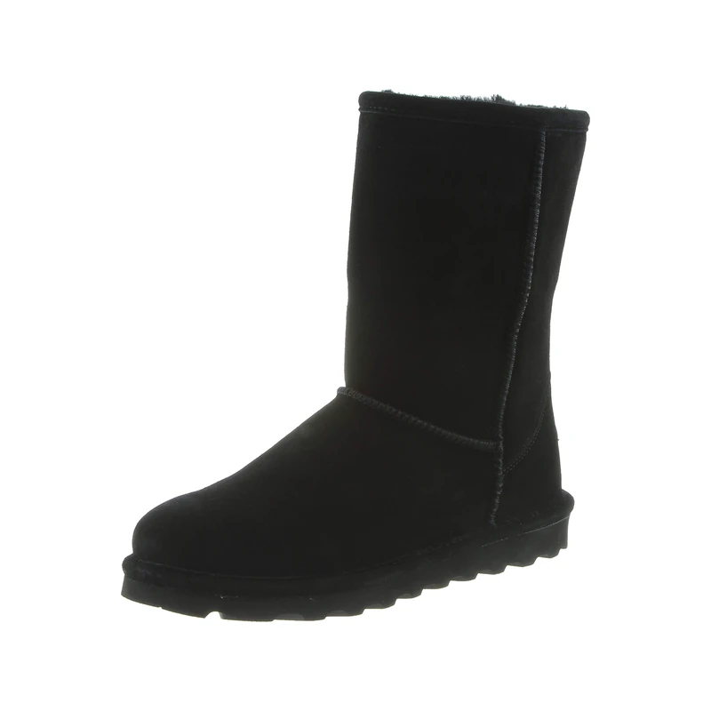Bearpaw Elle Short, Women’s Slouch Boots, Black Black Ii 011, UK 4