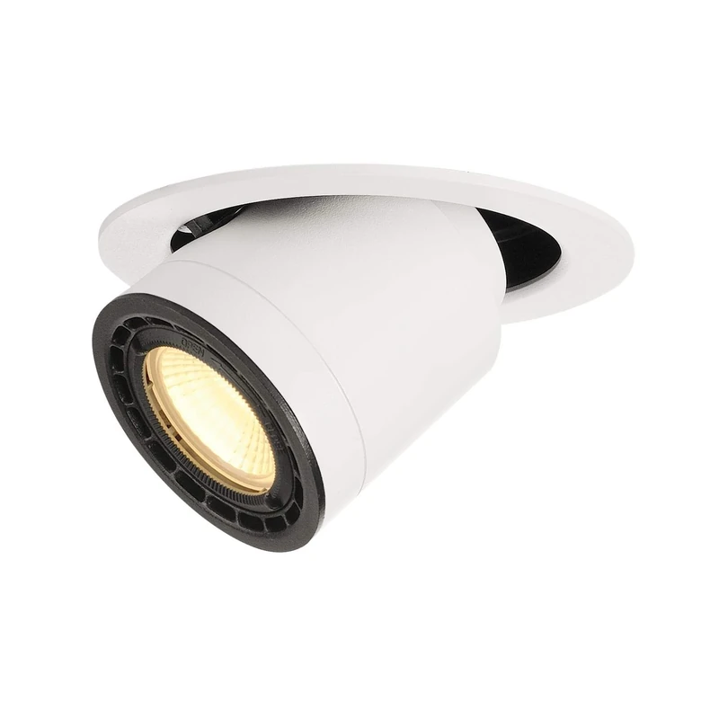 SLV SUPROS 78 / LED Spotlight, floodlight, Ceiling Light, recessed Light, Indoor Lighting / 3000K 12W 700lm White dimmable 60 Degrees
