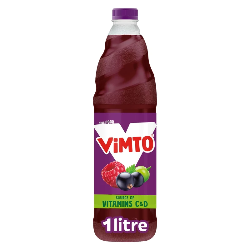 Vimto Squash, 1 l (Pack of 1) - Packaging May Vary