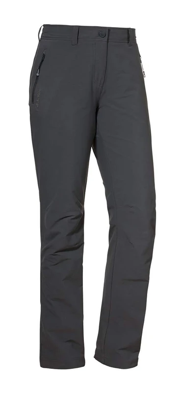 Schöffel Women's Engadin Pants, Charcoal, 10S