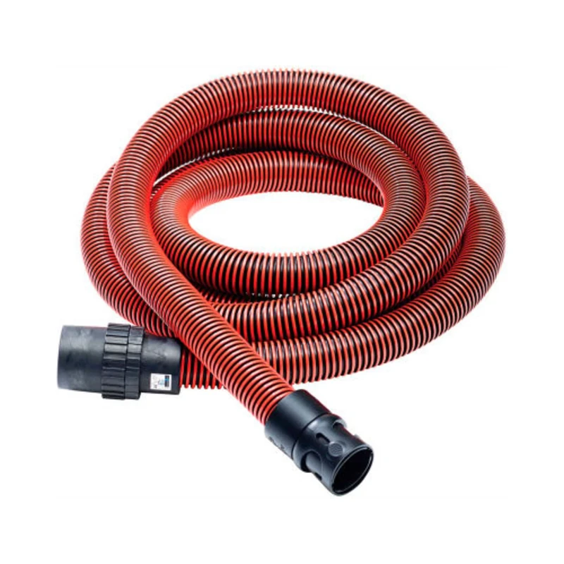 Nilfisk AS Suction Hose Red/Black (Diameter: 3.2 cm x 400 cm, Colour: Red/Black, Compatible with Nilfisk Wet and Dry Vacuum Cleaner Models ATTIX, Durable) 107413543