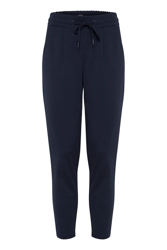 ICHI Women's Kate Pa Trousers - Blue - 12