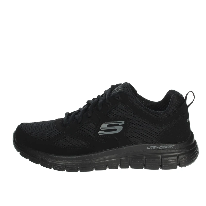 Skechers Burns Agoura, Men's Low-Top Sneakers, Black, 9.5 UK